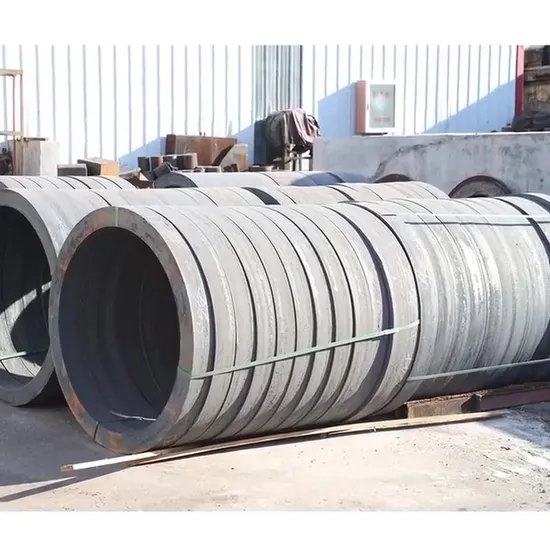 Anillos de titanio forjados con precisión