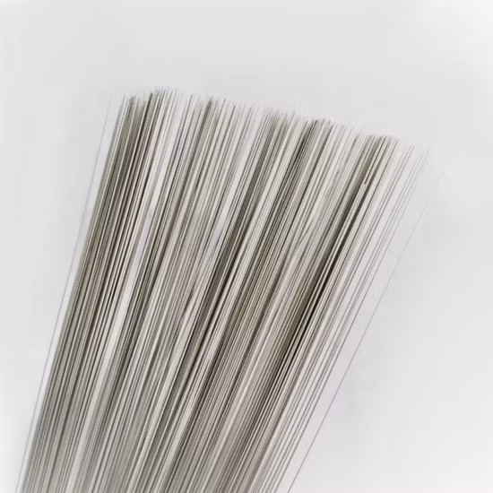 Alambre de titanio de metal al mejor precio de fábrica, bobina de titanio 99,95% Gr1, alambre resistente a la corrosión de 0,1 mm.